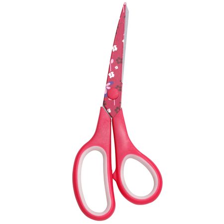 Tesoura-multiuso---rosa-7.75----19.7-cm