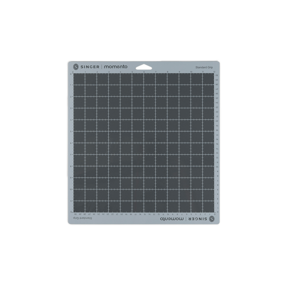 Base de corte cinza para tecido de 30X30cm - Momento