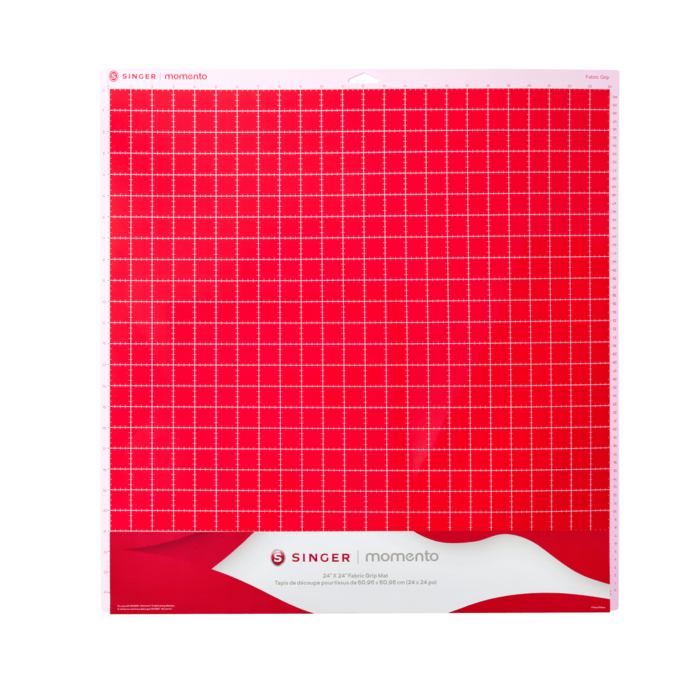 Base de corte vermelha para Tecido de 60x60cm - Momento