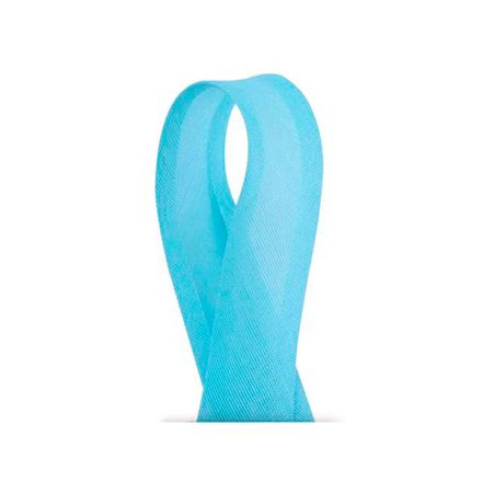 Viés de Algodao Destaque 9000 24mm (estreito) Rolo com 50 Metros Azul Ceu 58