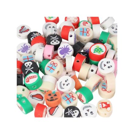 Micanga Fimo de Personagens Luli F10 Pacote com 100un