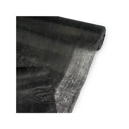 Entretela Termocolante Nao-Tecido Eduval 30g com 50 Metros Preto