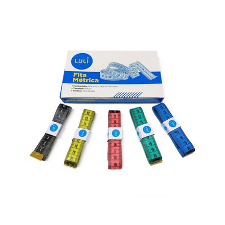 Fita Metrica Luli 1,5 Metros caixa com 12un