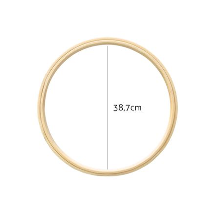 Bastidor de Madeira para Bordado Luli 40cm