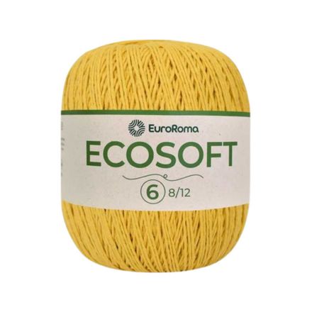 Barbante Ecosoft EuroRoma N6 8/12 Rolo com 452 Metros - Cores Quentes
