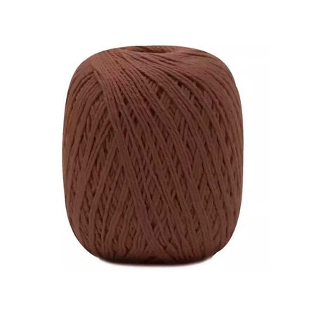 Barbante Barroco Maxcolor Circulo 4/6 Rolo com 226 Metros  - Tons de Marrom