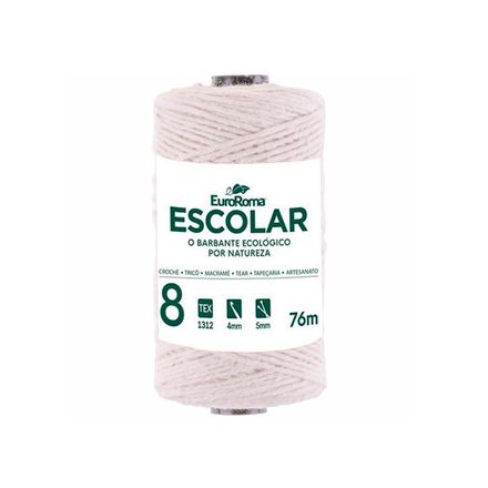 Barbante Escolar EuroRoma 8 Rolo com 76 Metros