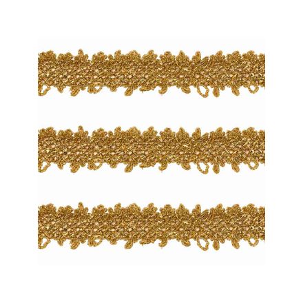 Passamanaria Metalizada Luli 53mm TM-005 Peca com 20 Metros