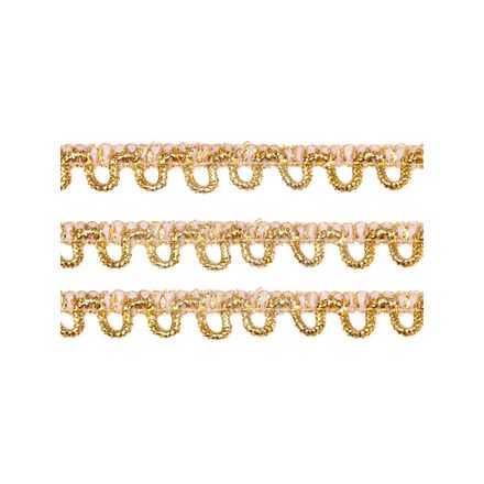 Passamanaria Metalizada Luli 9mm 8533 Peca com 10 Metros