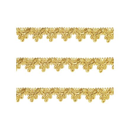 Passamanaria Metalizada Sao Jose 20mm 7831 Peca com 10 Metros