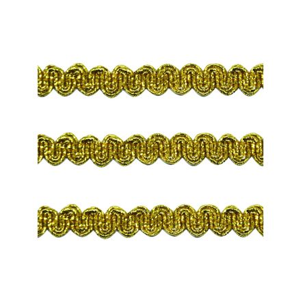 Passamanaria Metalizada Sao Jose 8mm 7320 Peca com 10 Metros