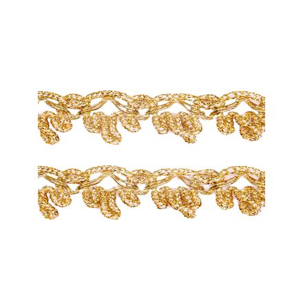 Passamanaria Metalizada Luli 16mm 8060 Peca com 10 Metros