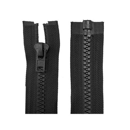 Ziper Destacavel com Plastico n°8 Luli com 50cm Pacote com 10un