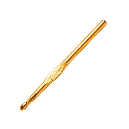 Agulha de Croche Luli de Aluminio 12mm Pacote com 12un