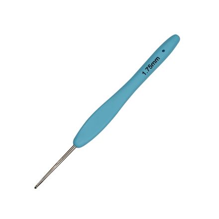 Agulha de Croche Luli com Cabo Emborrachado 1,75mm