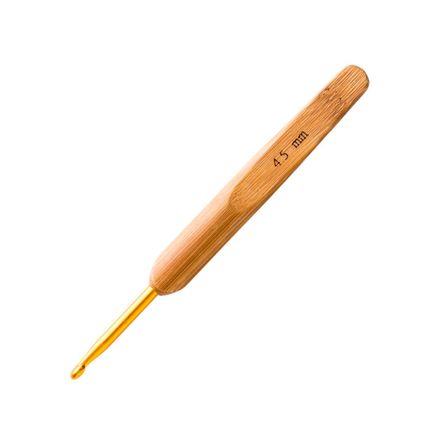 Agulha de Croche Luli com Cabo de Bambu 4,5mm