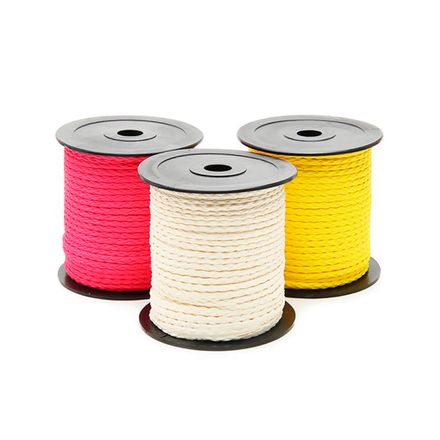 Cordao de Poliester Marwan 5mm MW-C5 Rolo com 50 Metros