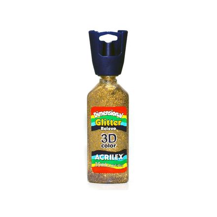 Tinta 3D Dimensional com Glitter 12212 Acrilex 35ml