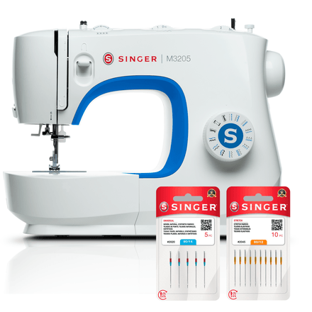 Kit Máquina de Costura M3205 e Blisters de Agulha