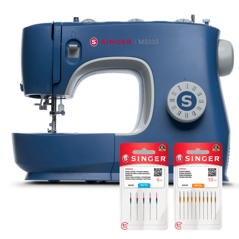 Kit Máquina de Costura M3335 e Blisters de Agulhas