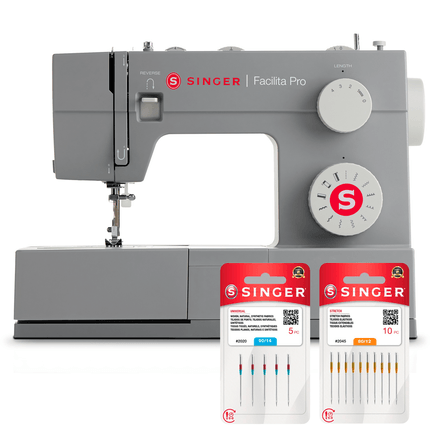 Kit Máquina de Costura Facilita Pro 4411 e Blisters de Agulhas