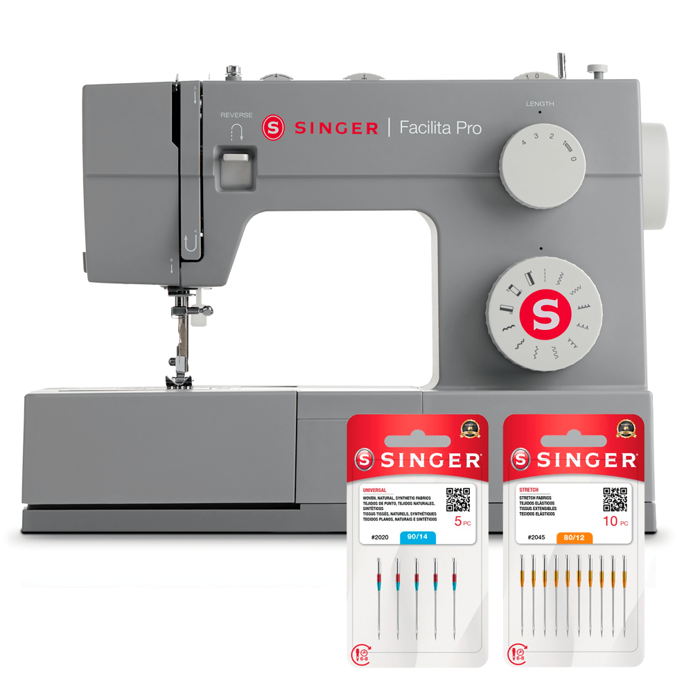 Kit Máquina de Costura Facilita Pro 4411 e Blisters de Agulhas