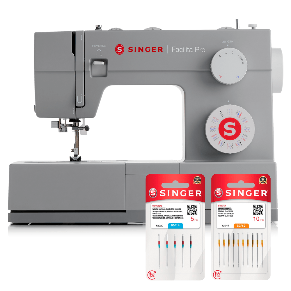 Kit Máquina de Costura Facilita Pro 4432 e Blisters de Agulhas