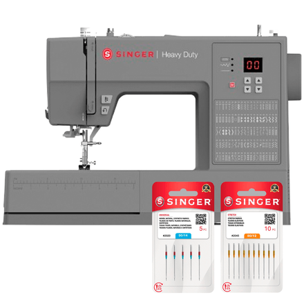 Kit Máquina de Costura HD6605 e Blisters de Agulhas