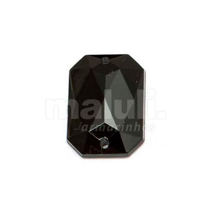 Chaton para Costura Retangular 2O 6x8mm Aquarela pacote com 100un