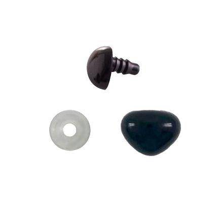 Focinho para Amigurumi Luli com Trava 12X15mm 100un