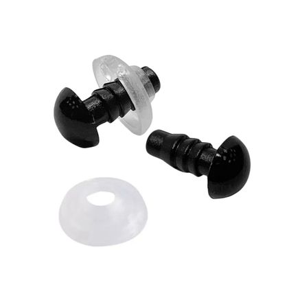 Olhos para Amigurumi Luli com Trava 7mm 100 Pares