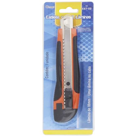 Estilete Largo com 2 Laminas Western EST-02