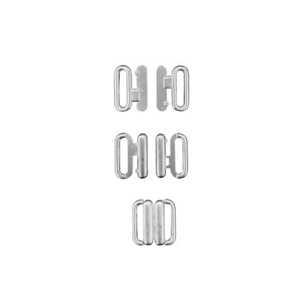 Fecho de Metal para Sutia 10mm 002/A Pacote com 50un