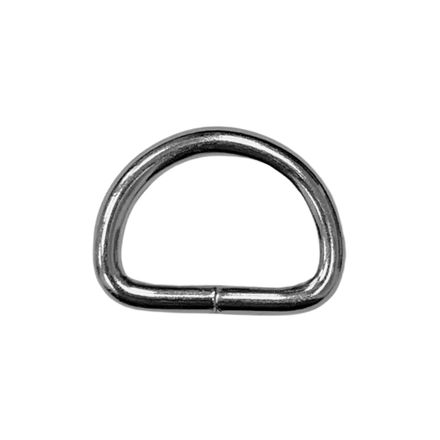 Meia Argola Luli 16mm Pacote com 10un