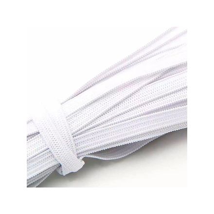 Elastico Chato Colombe Sao Jose Nº 10 6mm Rolo com 10 Metros