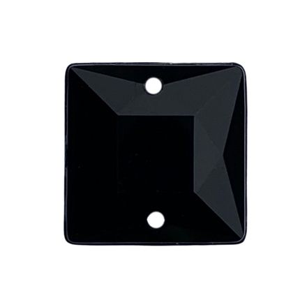 Chaton para Costura Quadrado 2SQ 14mm Aquarela Pacote com 100un