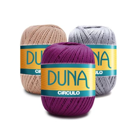 Linha de Croche Duna Circulo Novelo com 170 Metros