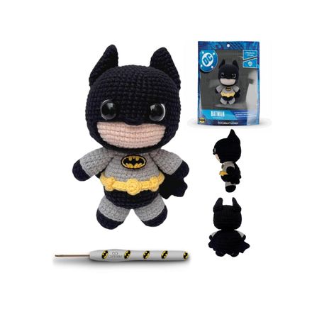 Kit Amigurumi Liga da Justica DC Linhas Corrente
