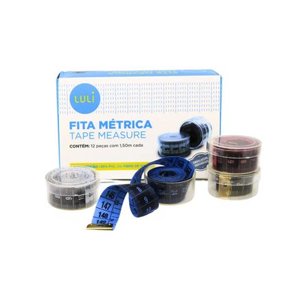 Fita Metrica de Pote Luli caixa com 12un