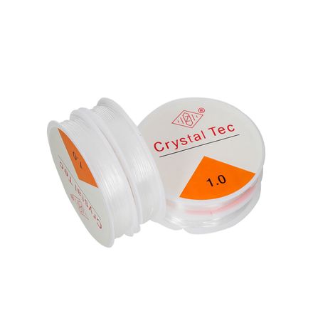 Fio de Silicone Luli 1,0mm 10 Rolos com 5 Metros