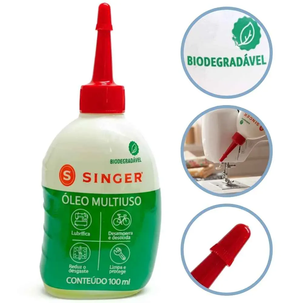 Oleo Singer Multiuso Biodegradavel com 100ml
