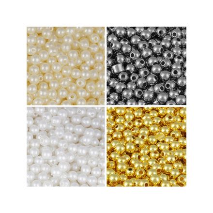 Perola ABS Luli 5mm Pacote com 500g