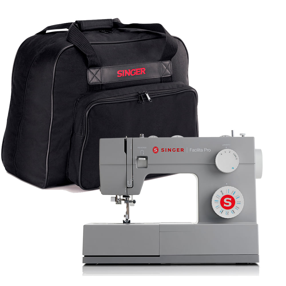 Kit Máquina de Costura Facilita Pro 4432 e Bolsa de Transporte Singer
