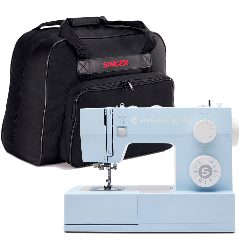Kit Máquina de Costura Facilita Pro Blue 4423 e Bolsa de Transporte