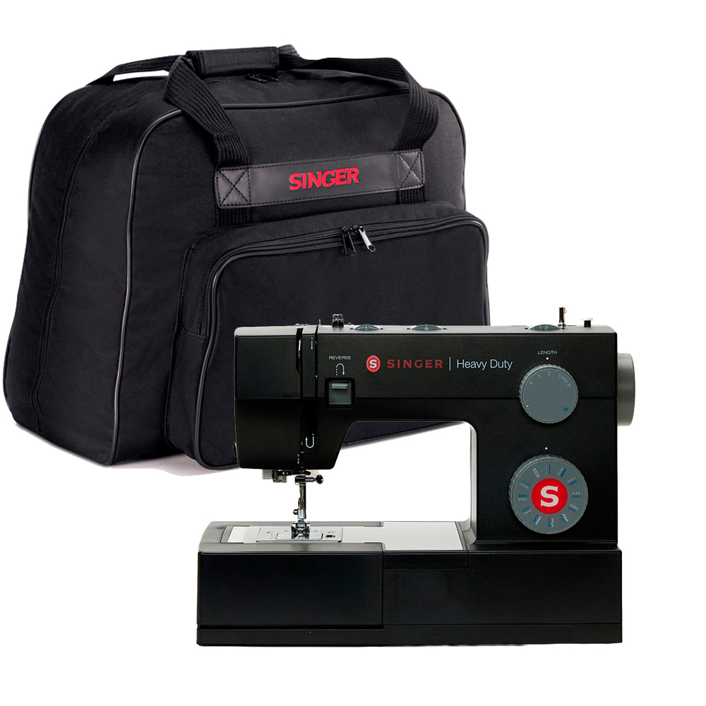 Kit Máquina de Costura HD4423 Black e Bolsa de Transporte Singer