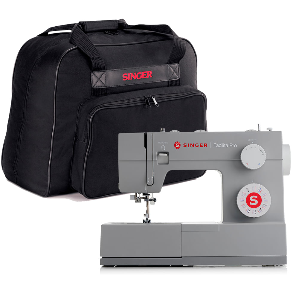 Kit Máquina de Costura Facilita Pro 4432 e Bolsa de Transporte Singer