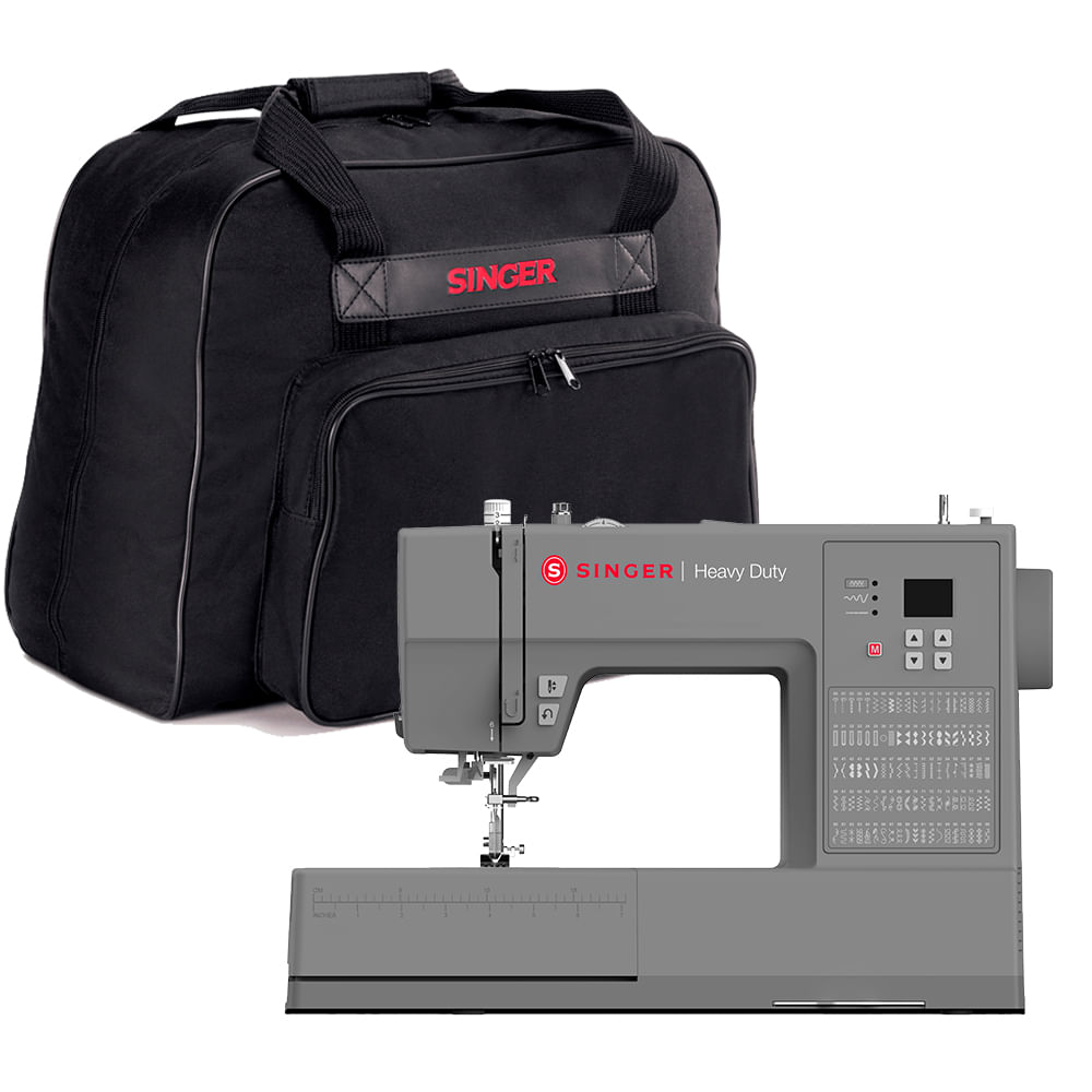 Kit Máquina de Costura HD6605 e Bolsa de Transporte Singer