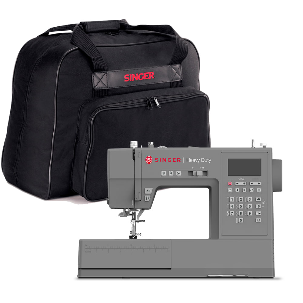 Kit Máquina de Costura HD6805 e Bolsa de Transporte Singer