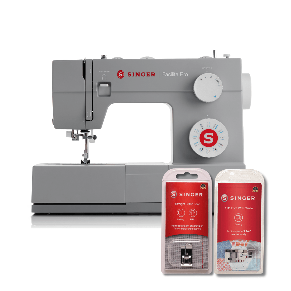 Kit Máquina de Costura Facilita Pro 4423 + Sapatilhas