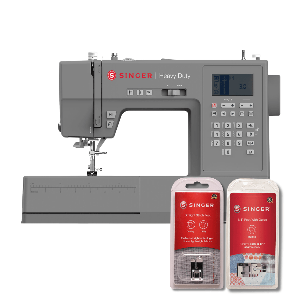 Kit Máquina de Costura HD6605 + Sapatilhas